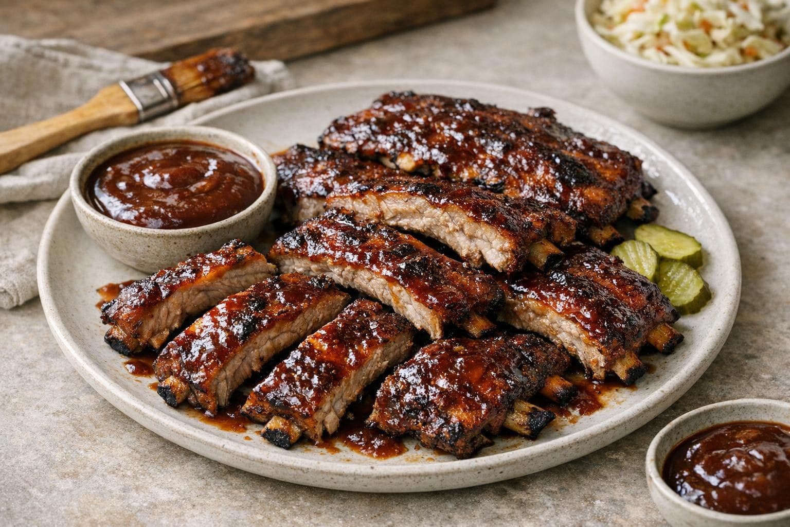 Oven-Baked BBQ Ribs