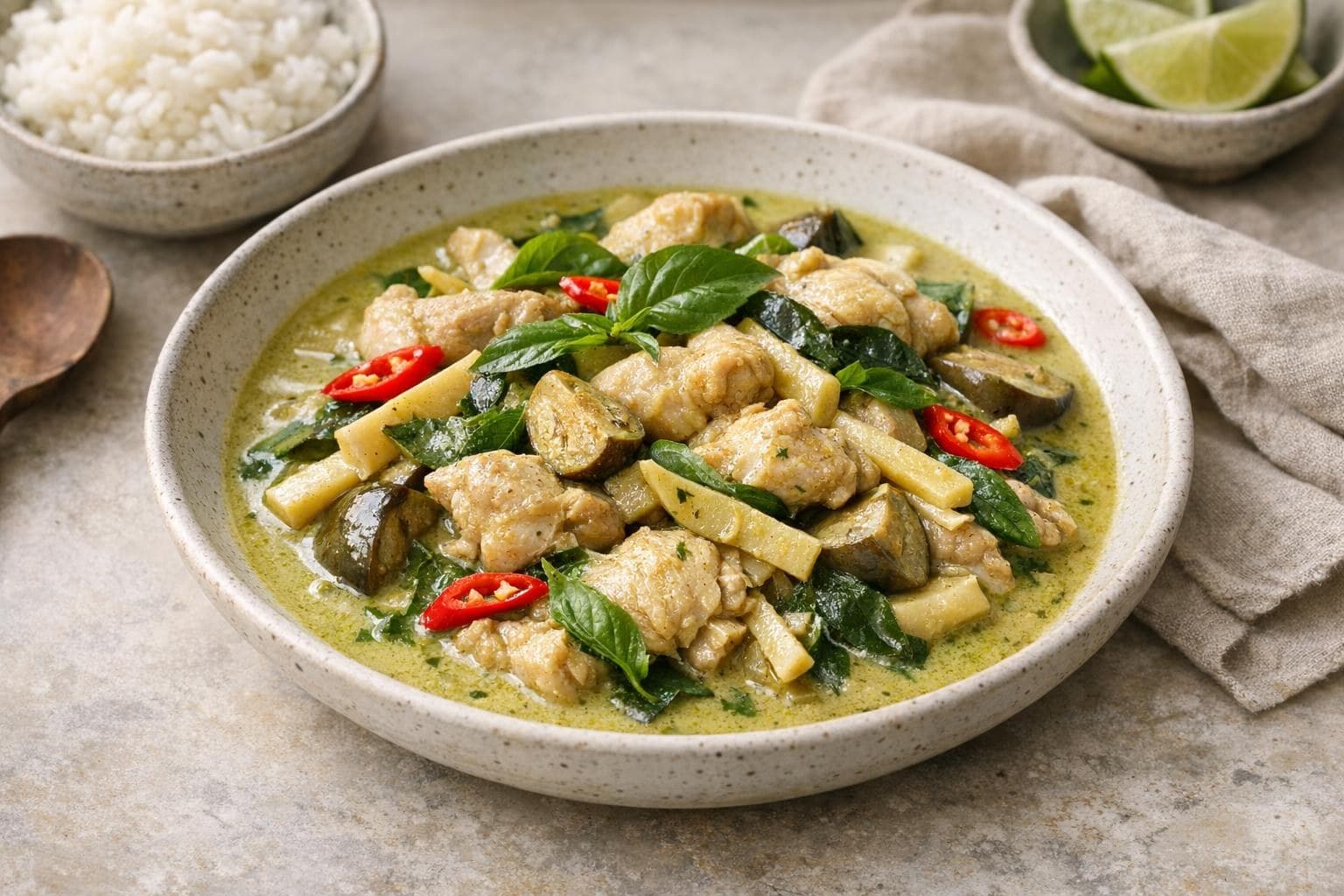 Thai Green Curry with Chicken