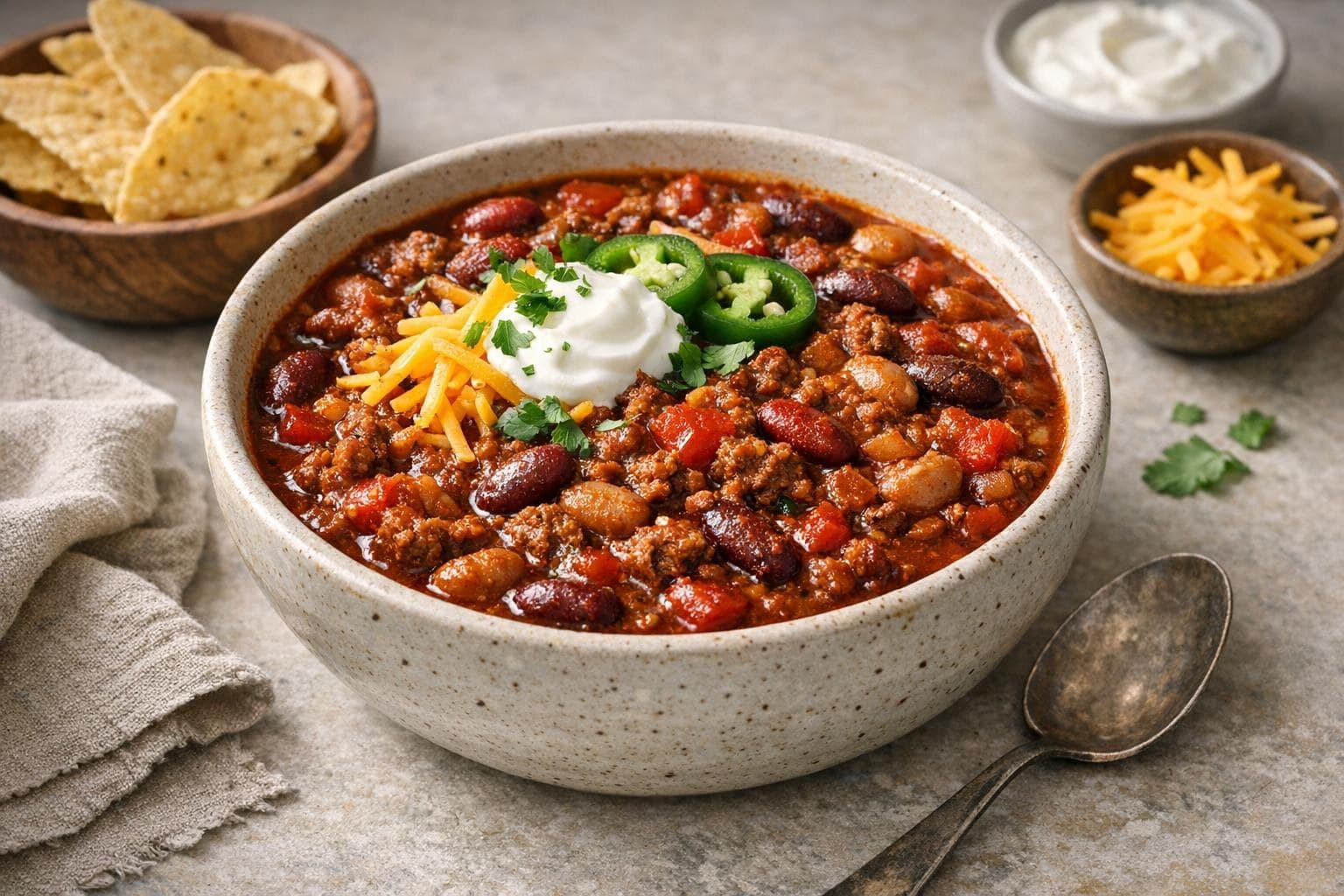 Weeknight Beef Chili