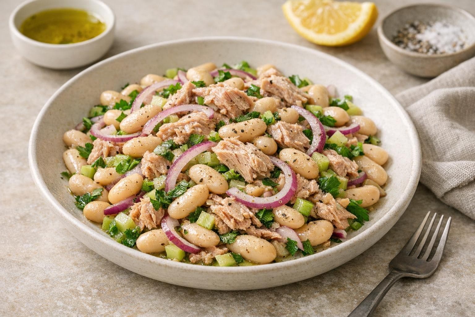 White Bean and Tuna Salad