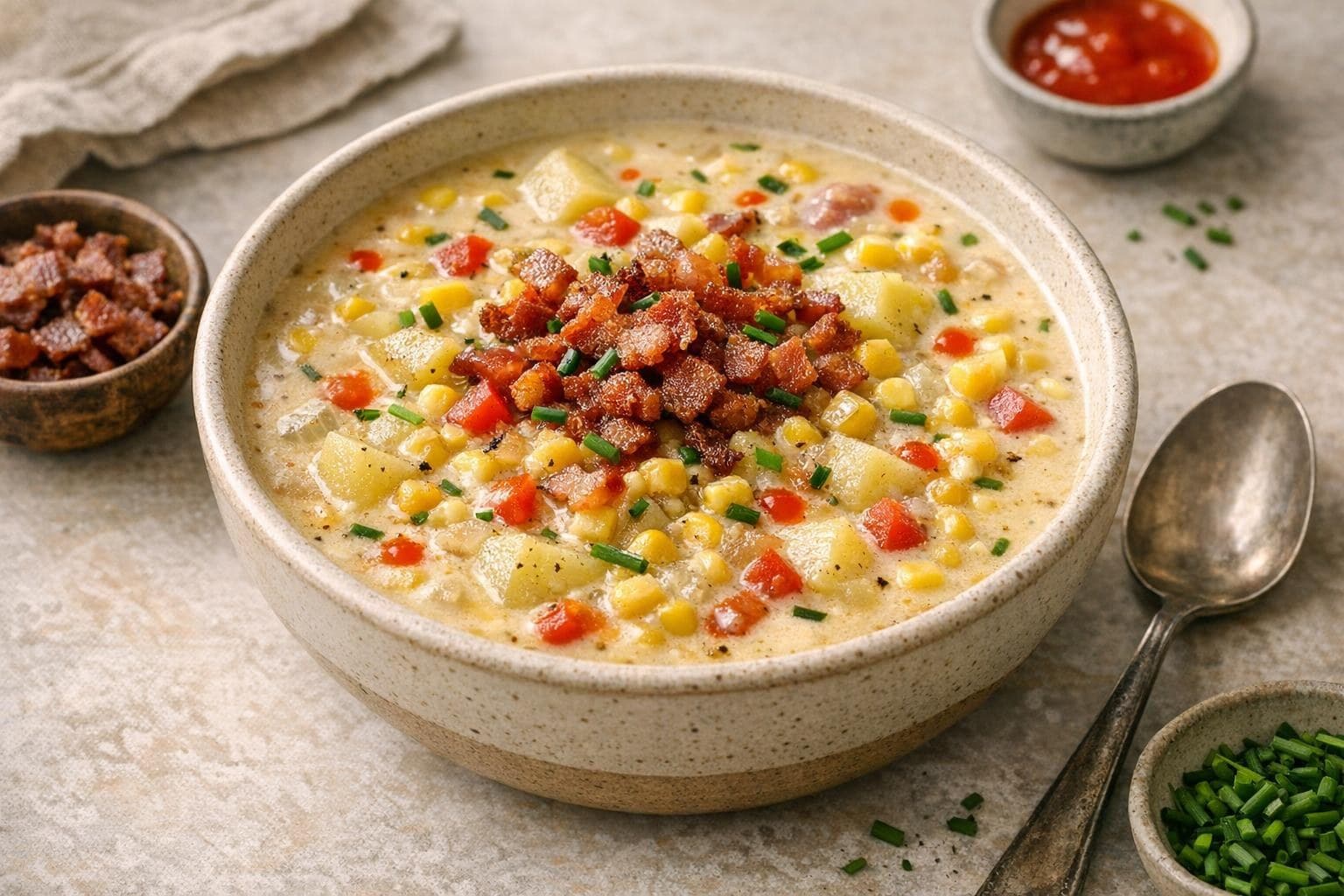Loaded Corn Chowder