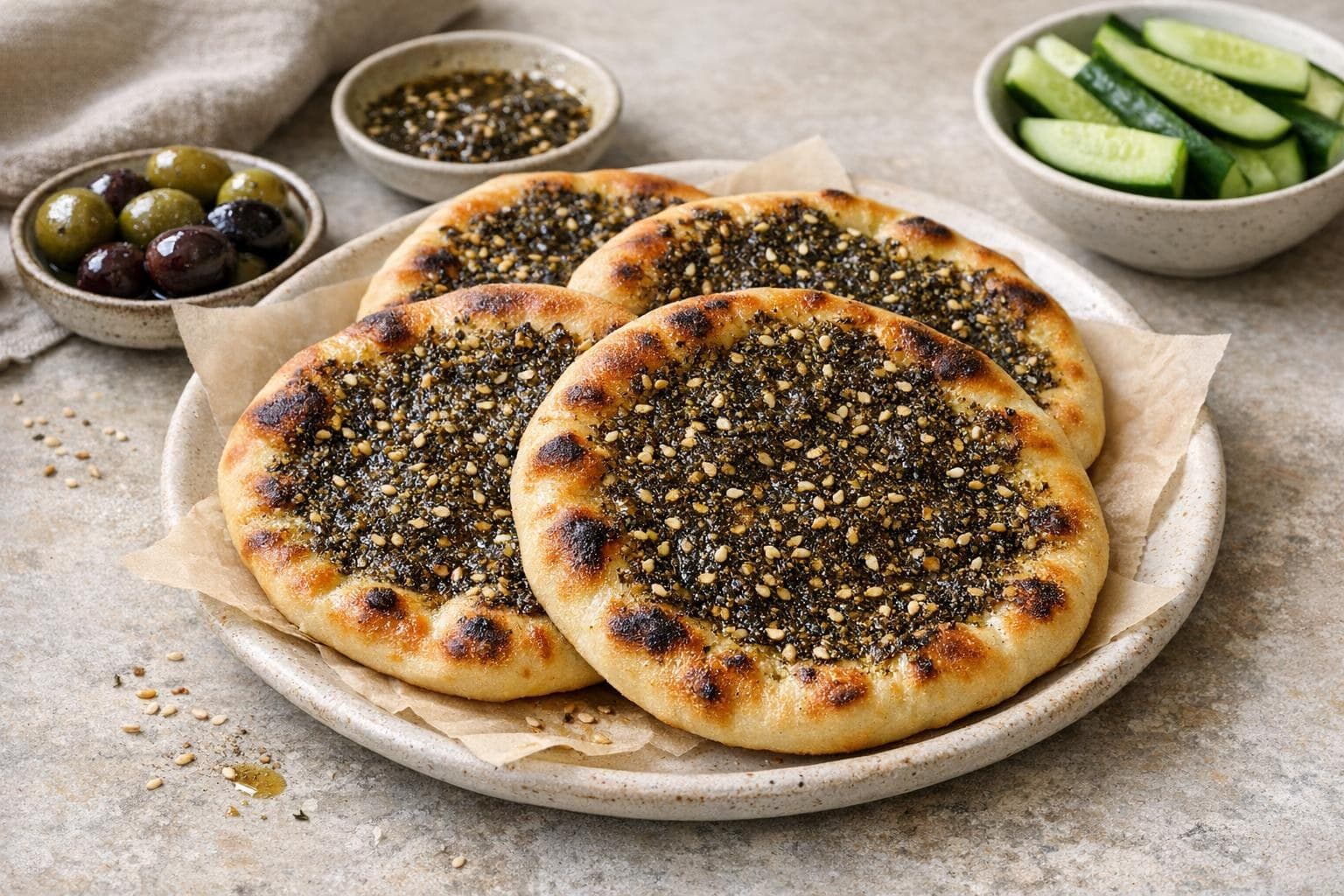Manakish Za'atar