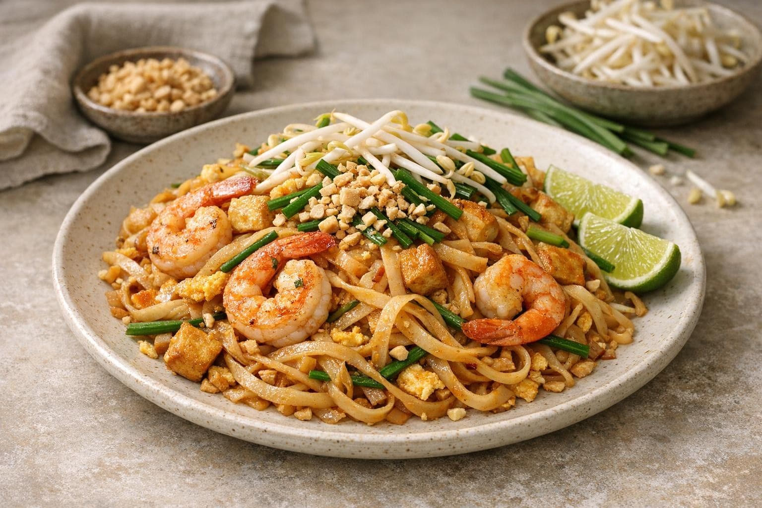 Pad Thai with Shrimp