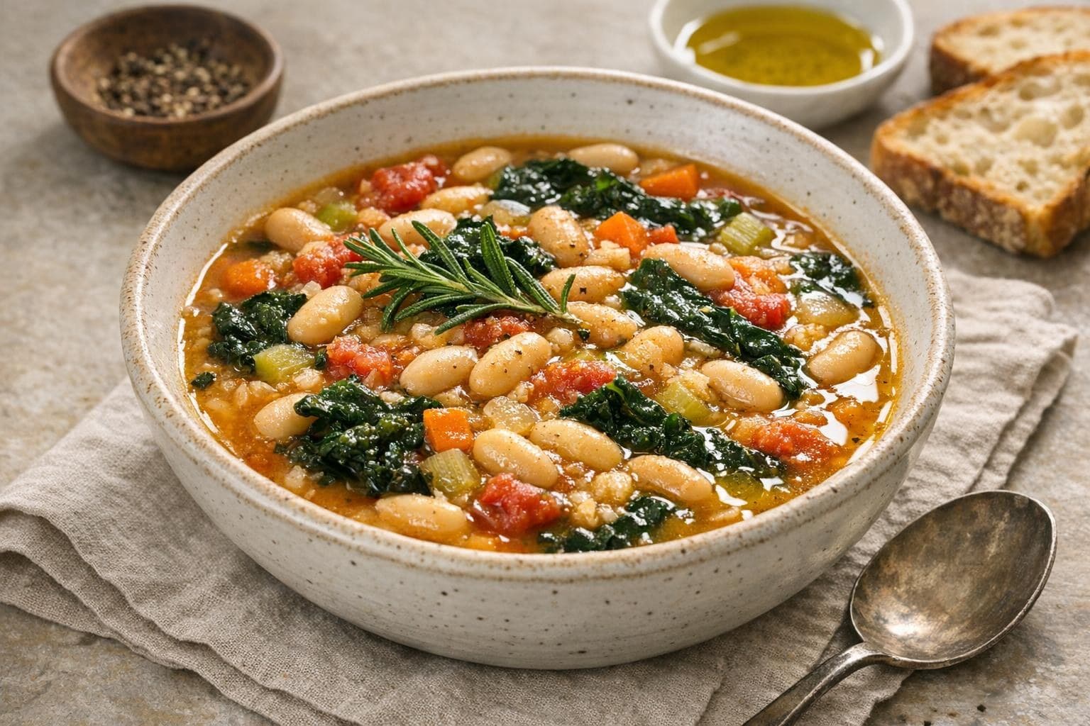 Tuscan White Bean Soup