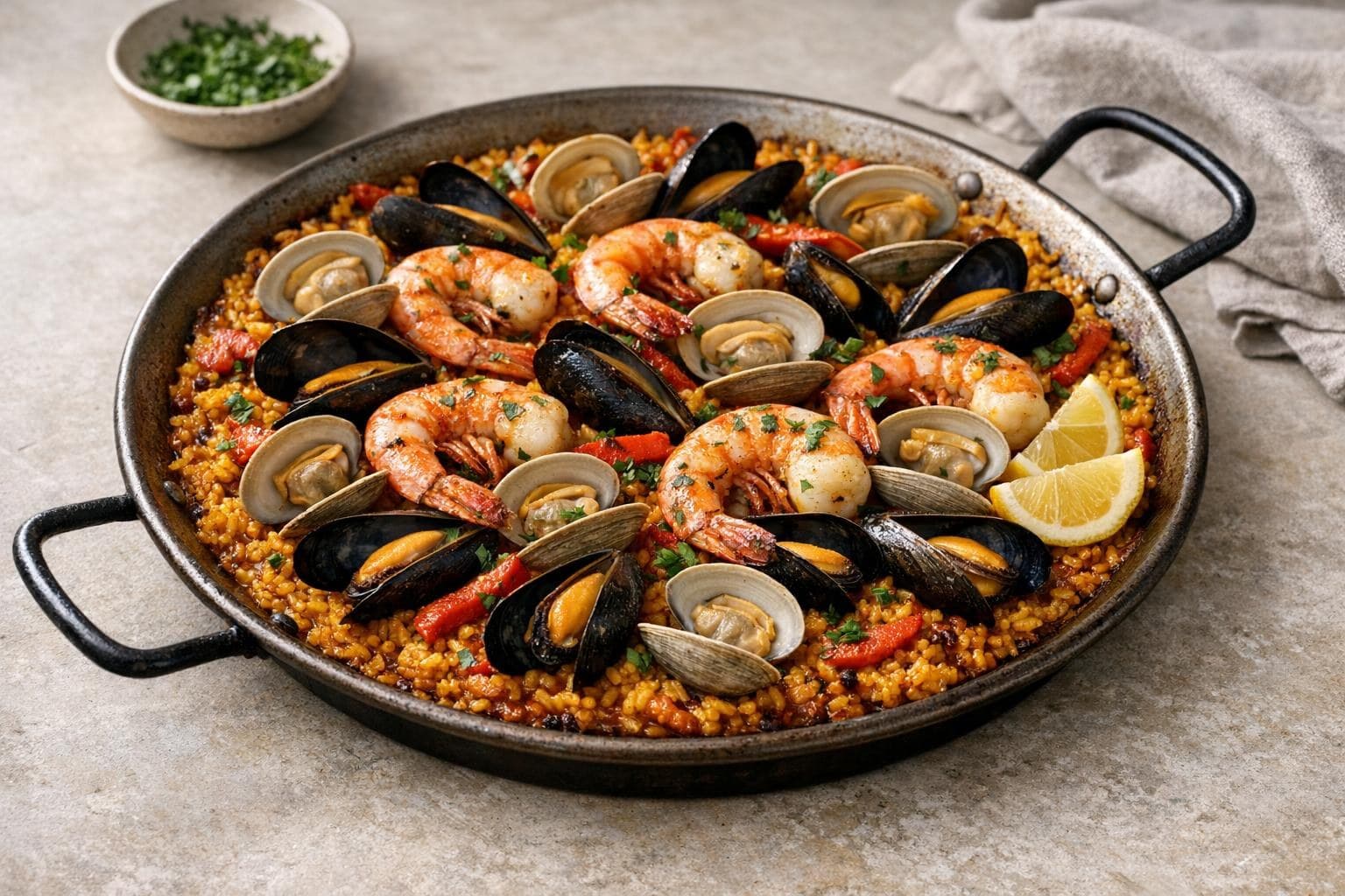 Seafood Paella