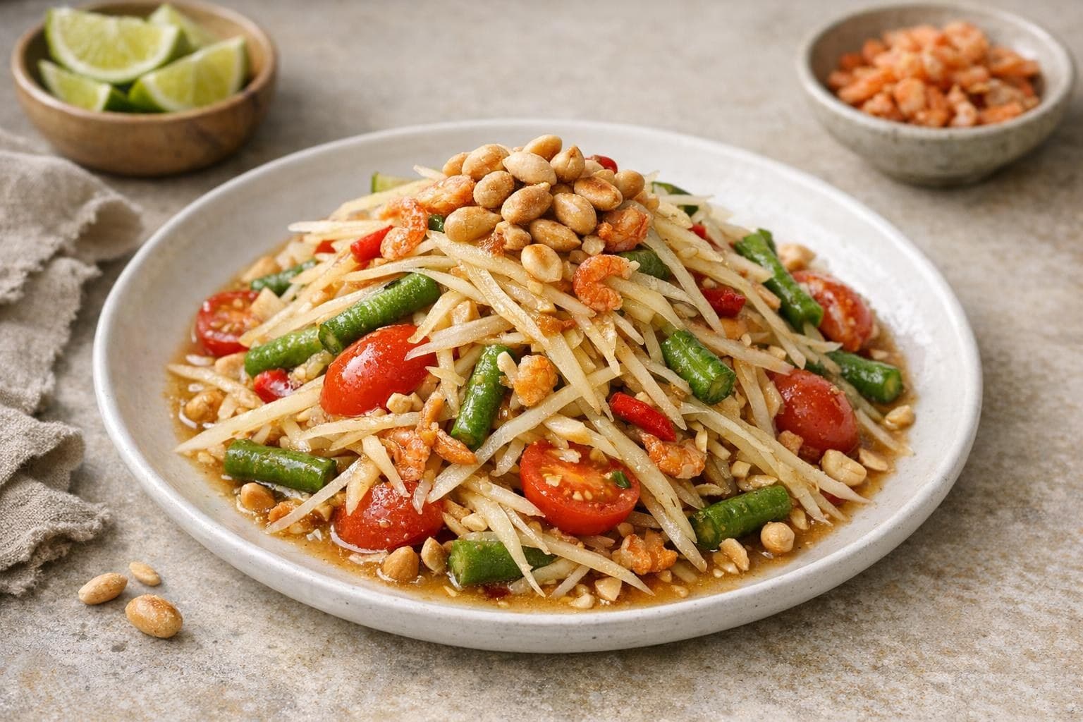 Som Tam (Green Papaya Salad)