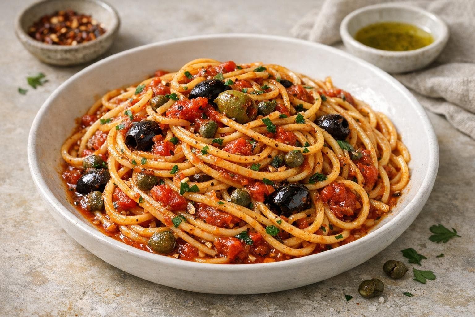 Pasta alla Puttanesca